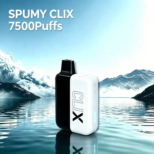 SPUMY CLIX 7500Puffs SPUMY Clix 7500 Puffs|可充電換彈|多種口味選擇:圖片 1