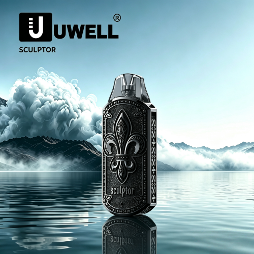 UWELL SCULPTOR雕塑家11w註油式主機 UWELL SCULPTOR 雕塑家11W 小煙主機|精緻電鍍金屬雕刻工藝:圖片 1